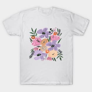 Flowers from Ergate | Positivity & Passion T-Shirt